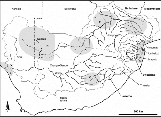 South African rivers