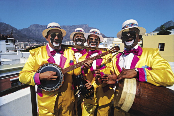 Cape coloured minstrels